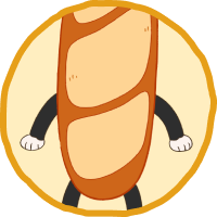 なぞのフランスパン