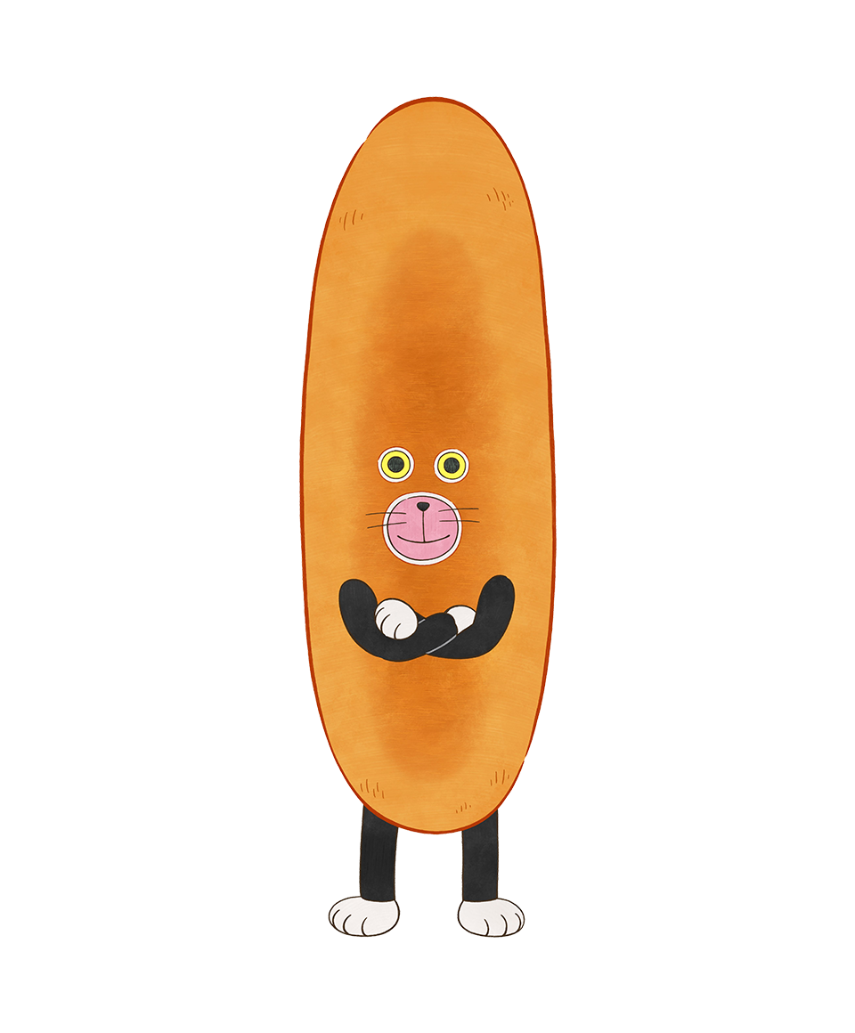 なぞのフランスパン